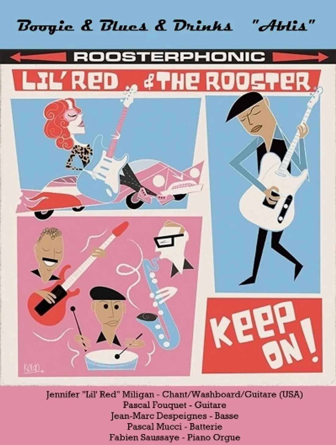 ABLIS (78) - Concert : Lil'Red & The Rooster