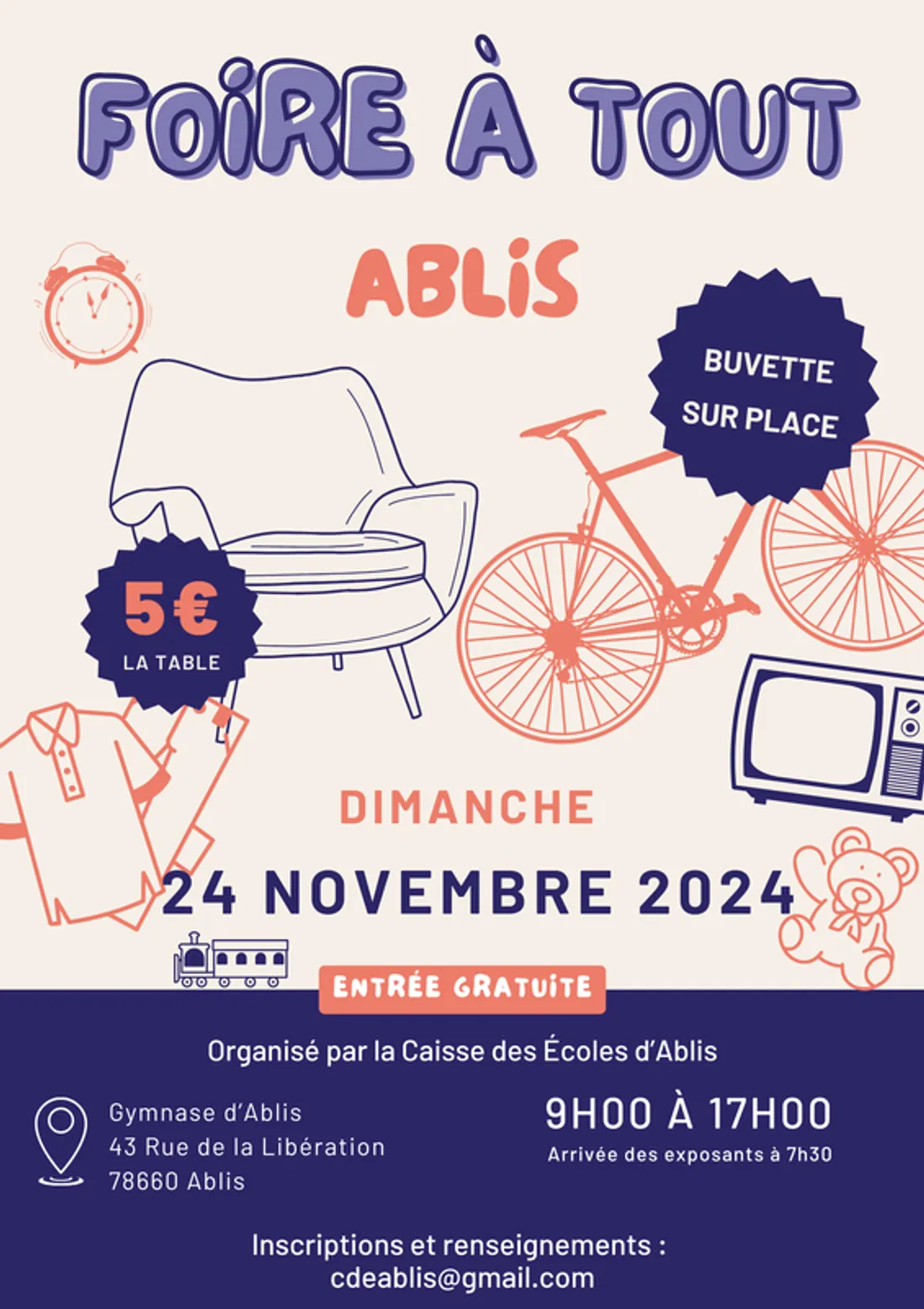 ABLIS (78) - Foire à tout