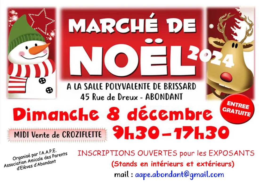 ABONDANT - Marché de Noël de l'AAPE