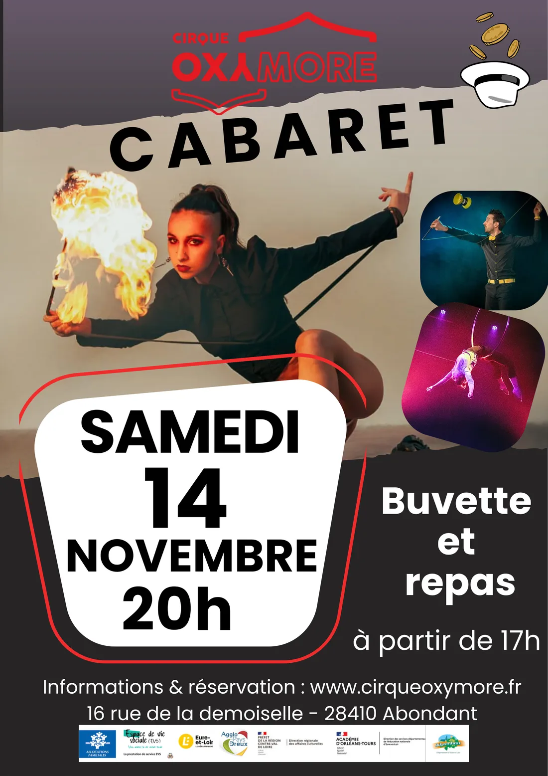 ABONDANT - Cabaret du cirque Oxymore