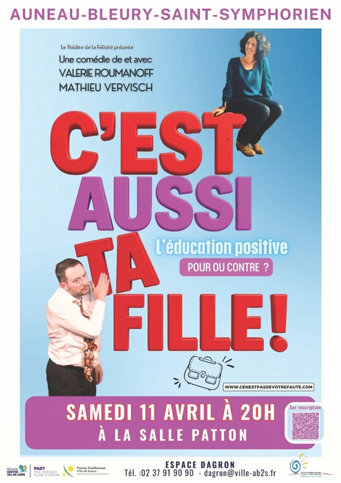 BLEURY-SAINT-SYMPHORIEN - Spectacle : C'est aussi ta fille !