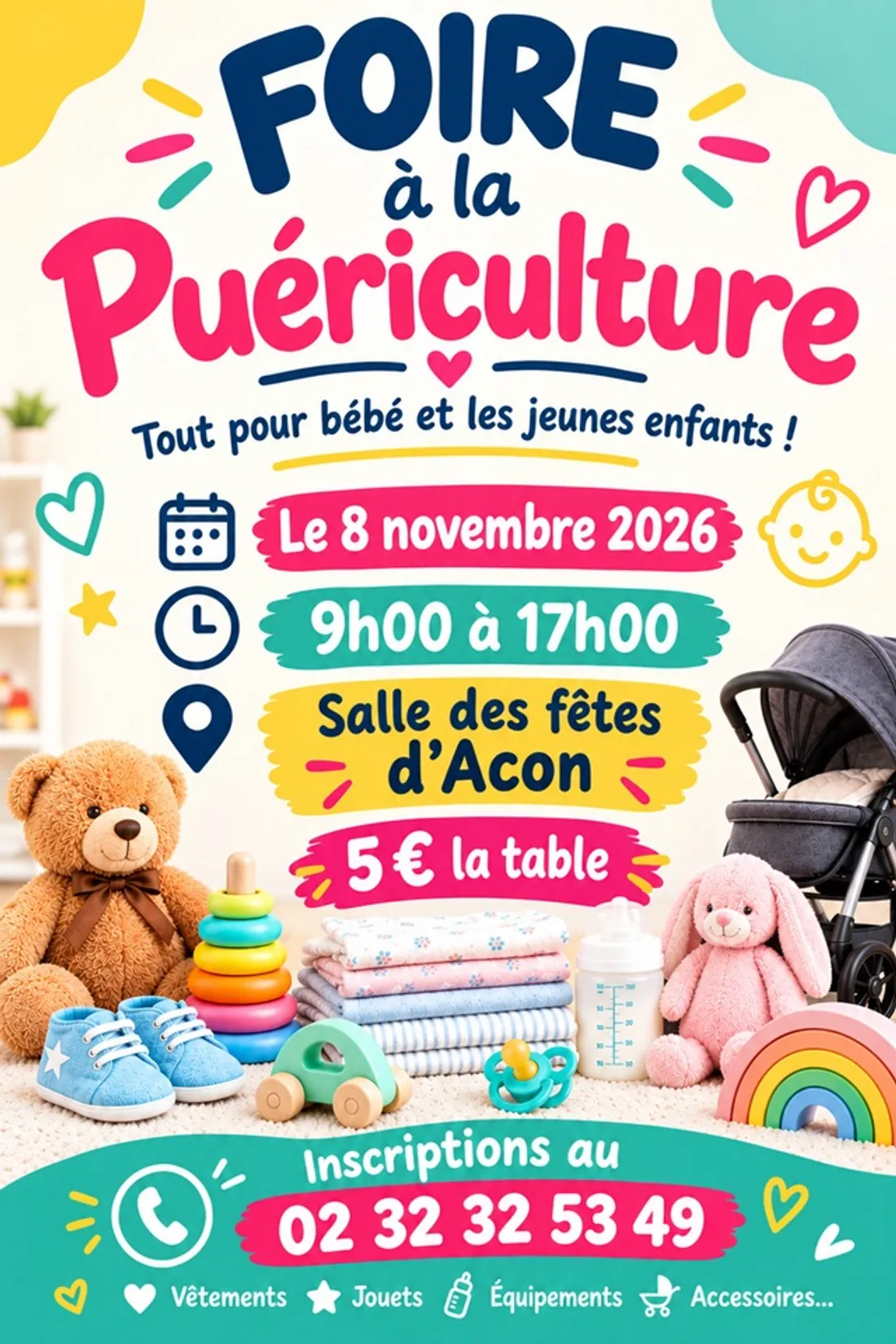ACON (27) - Foire à la puériculture