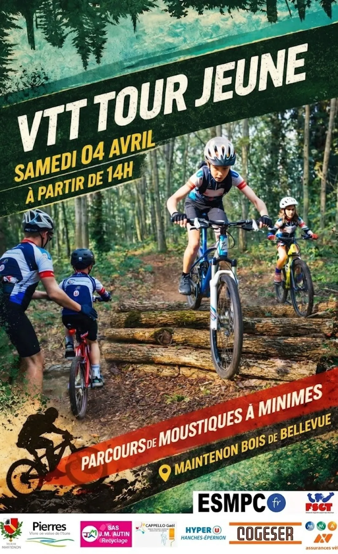 MAINTENON - VTT Tour jeune
