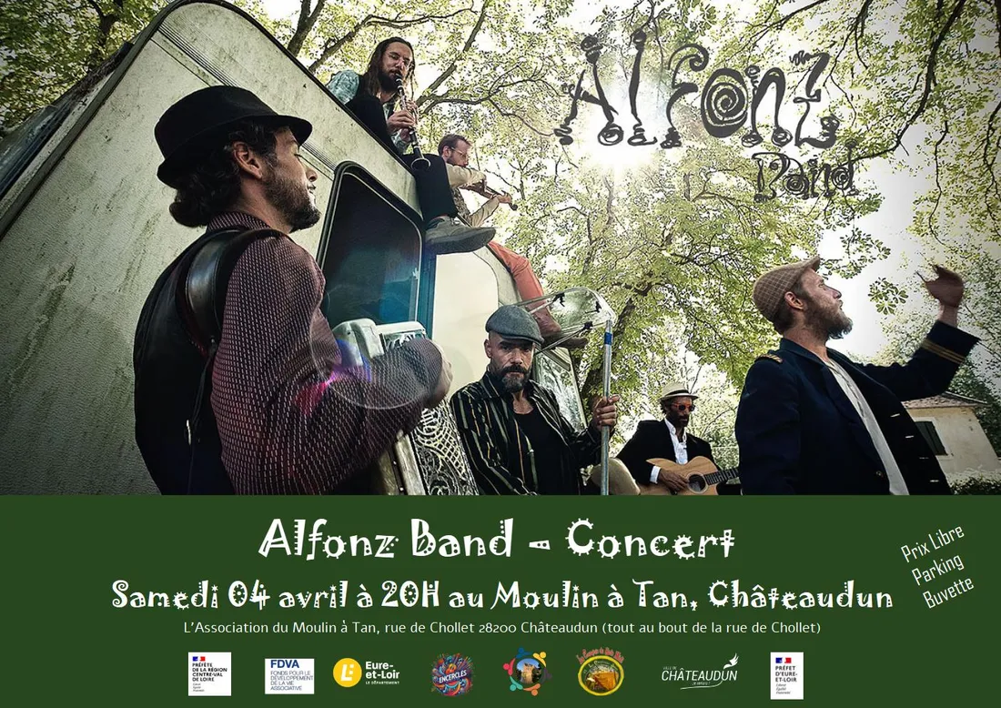 CHÂTEAUDUN - Concert : Alfonz Band