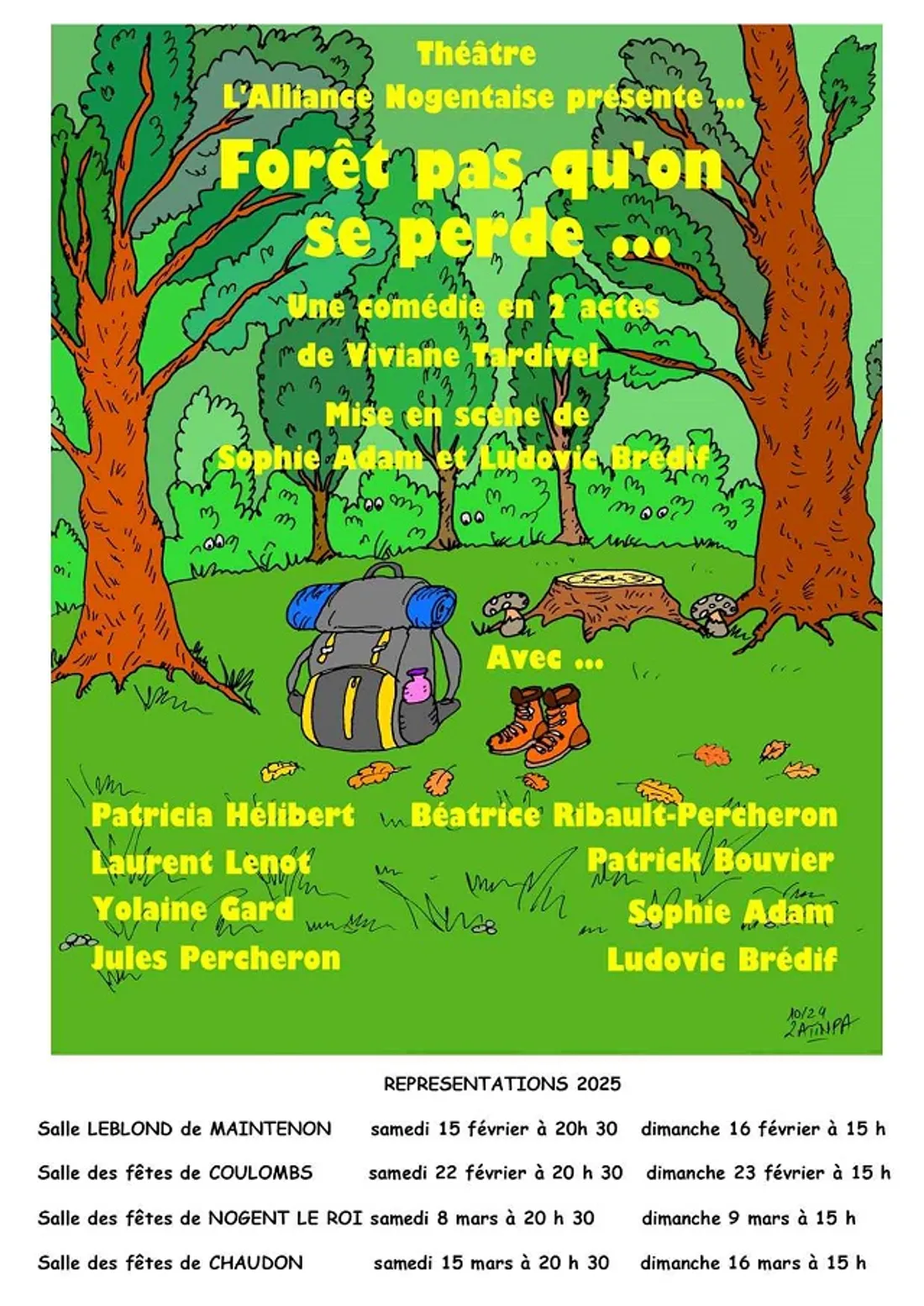 Forêt pas qu'on se perde... alliance nogentaise