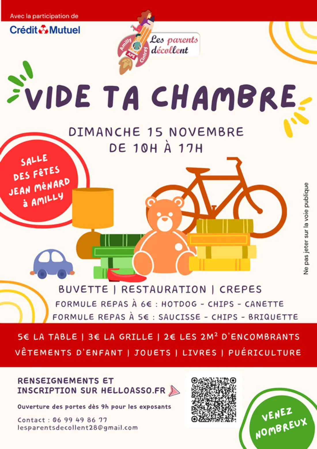 AMILLY - Vide ta chambre