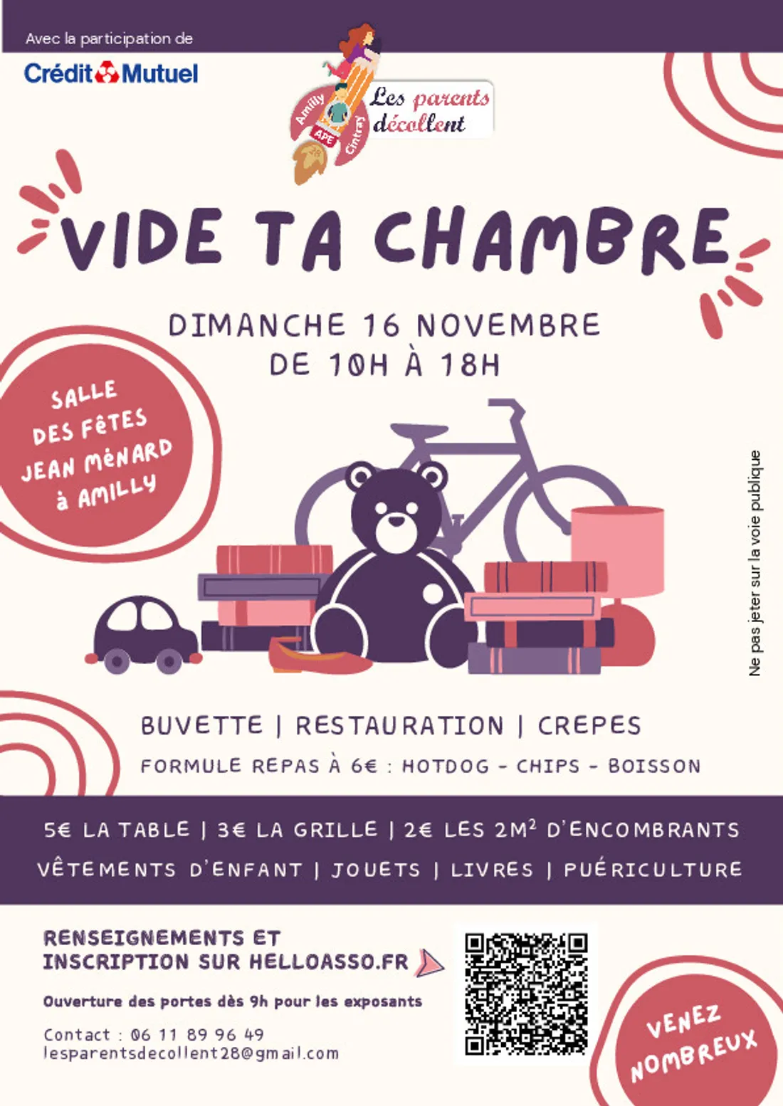 AMILLY - Vide ta chambre