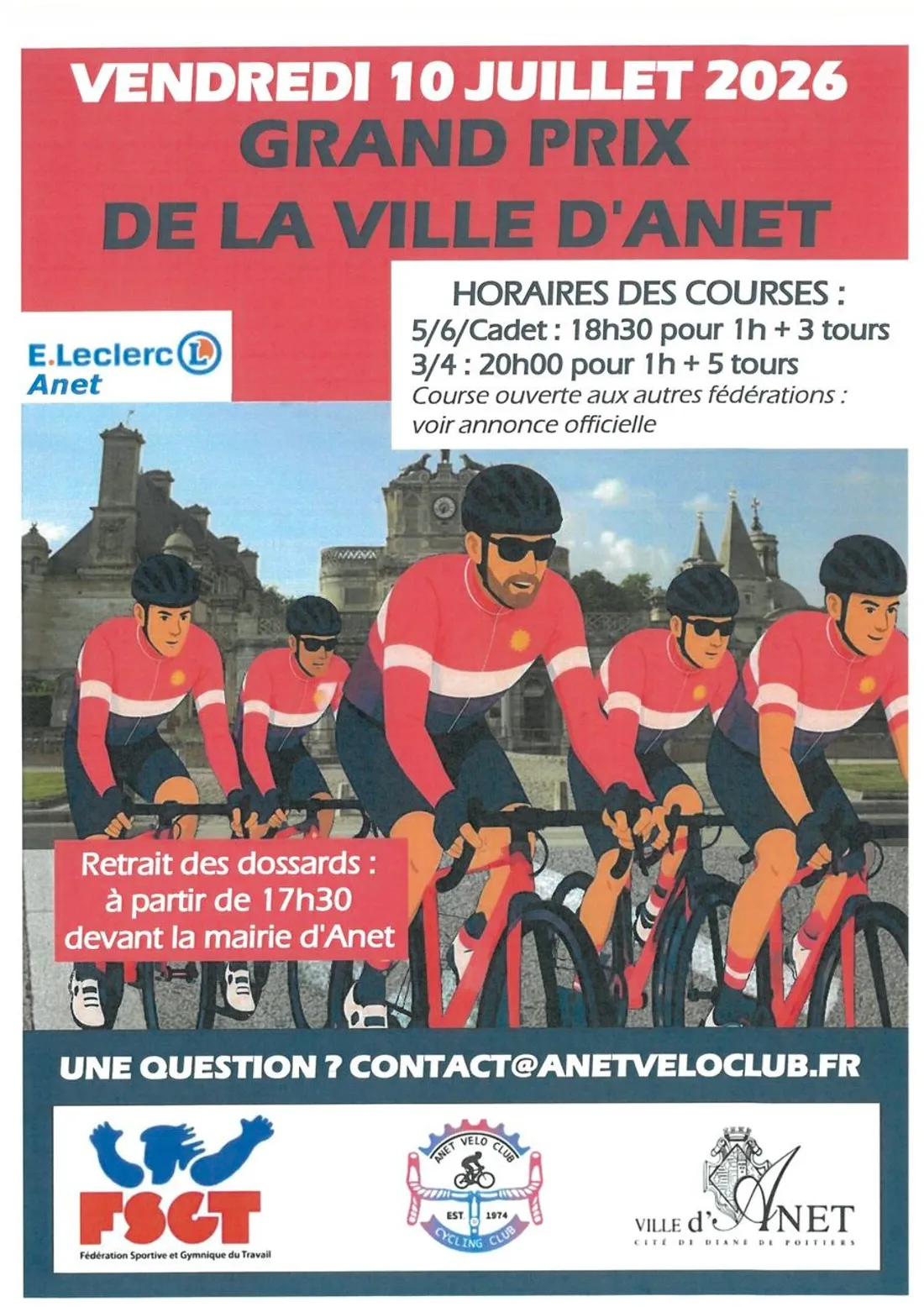 ANET - Grand Prix de la ville d'Anet