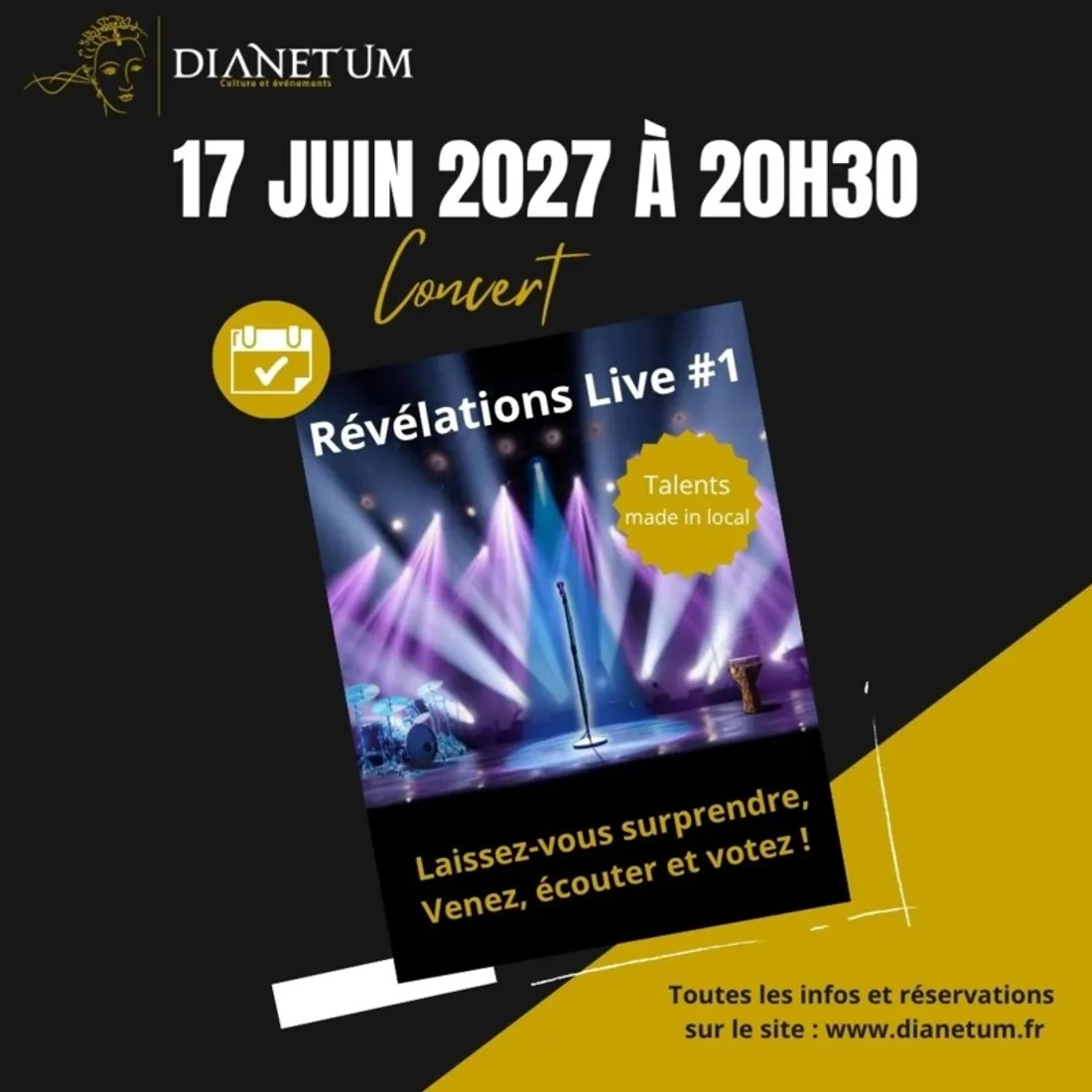 ANET - Saison culturelle : Révélations live #Saison 1