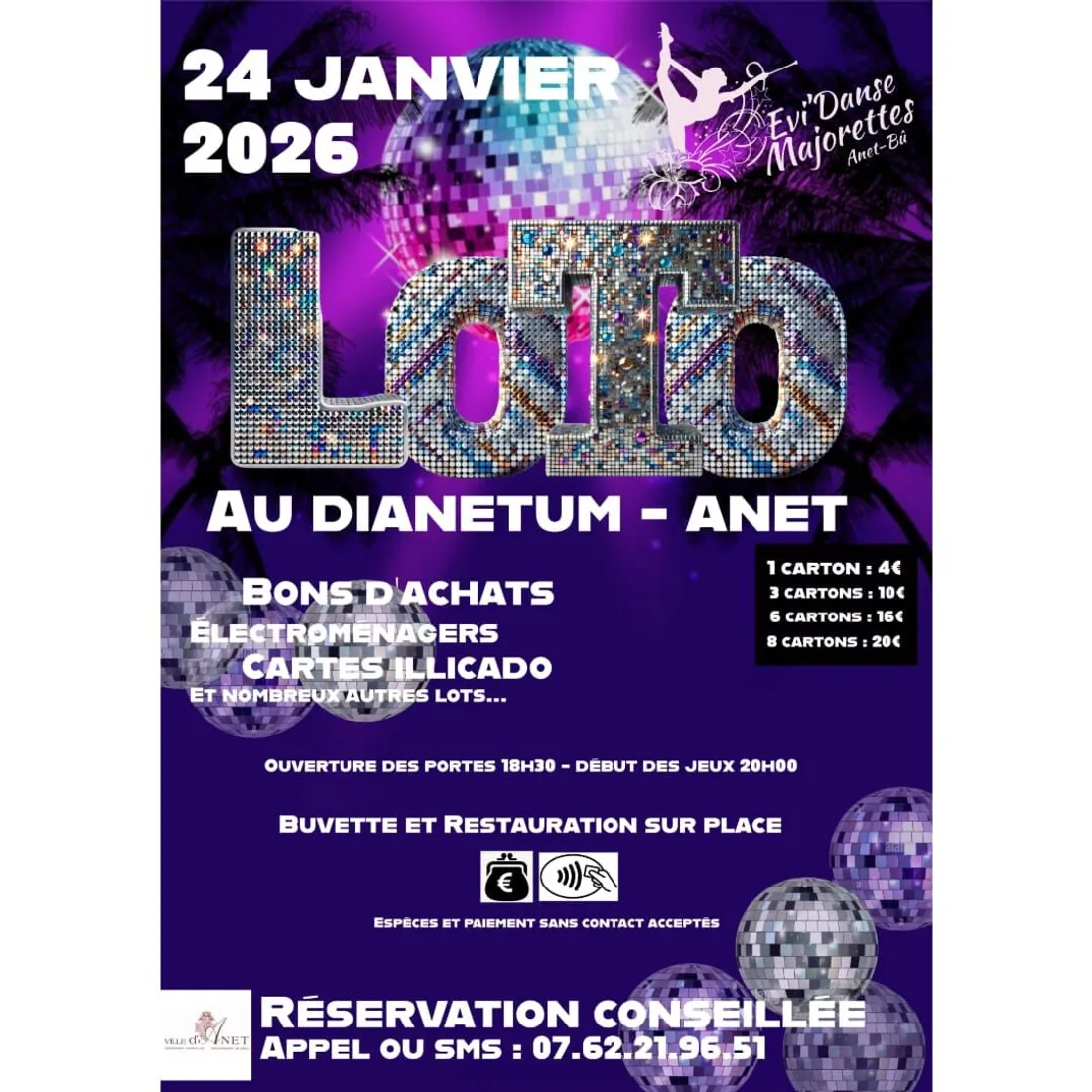 ANET - Loto d'Evi'dance Majorettes