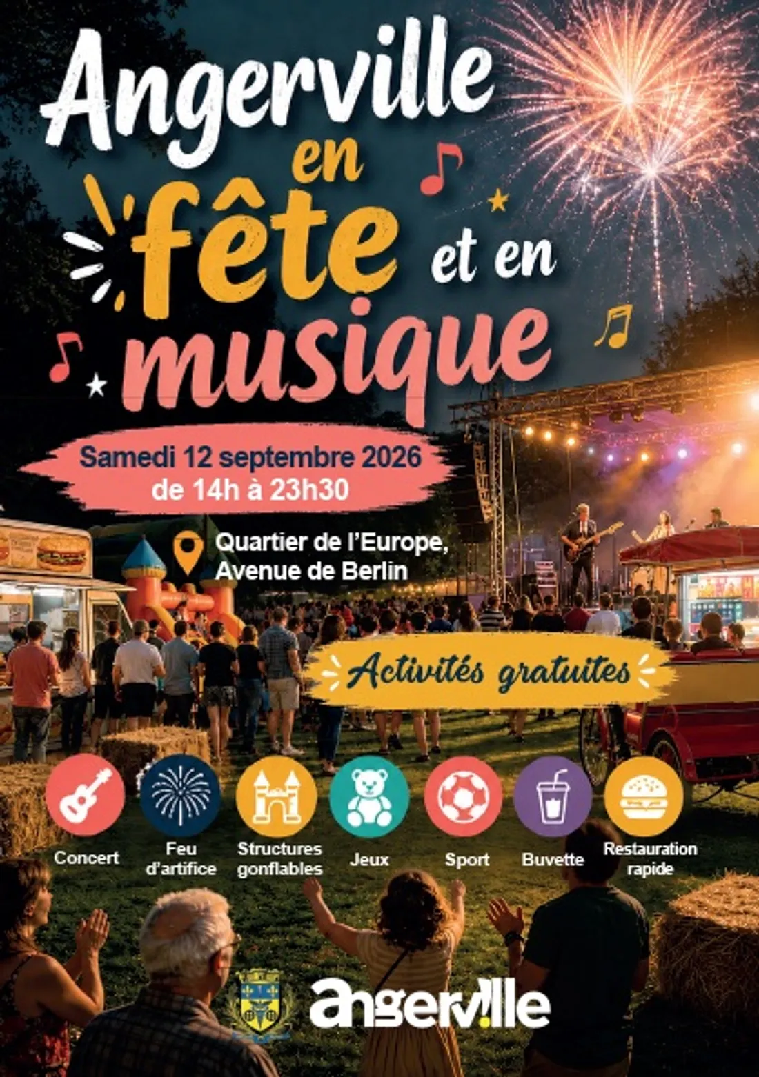 ANGERVILLE (91) - Angerville en fête et en musique