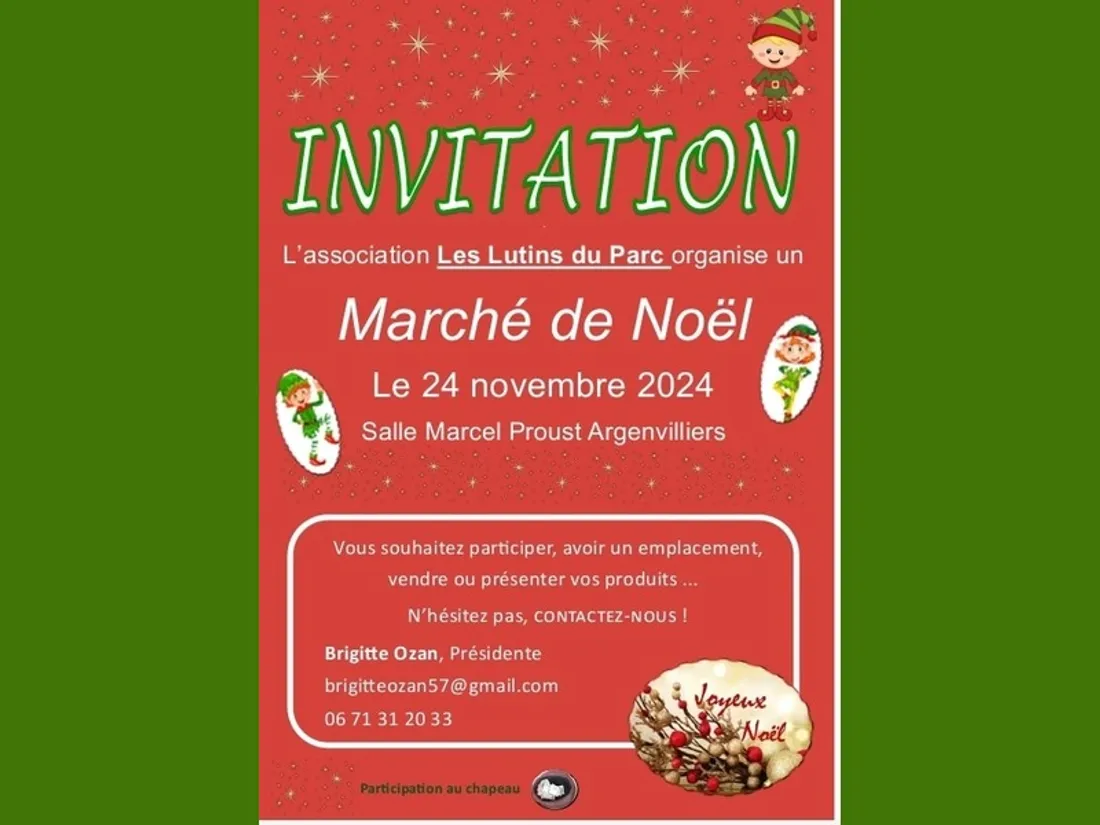 ARGENVILLLIERS - Marché de Noël des Lutins du Parc