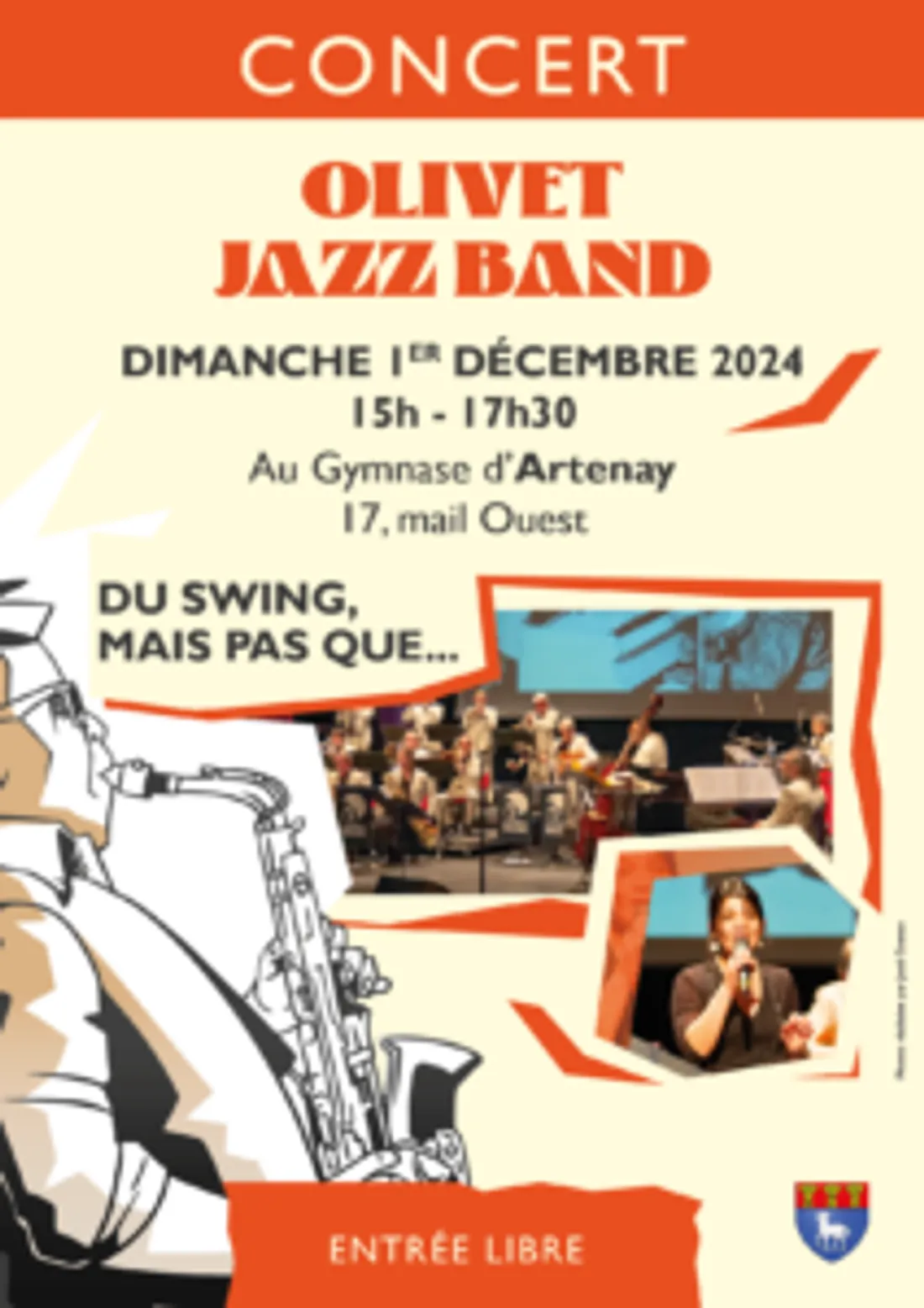 ARTENAY (45) - Concert : Olivet Jazz Band