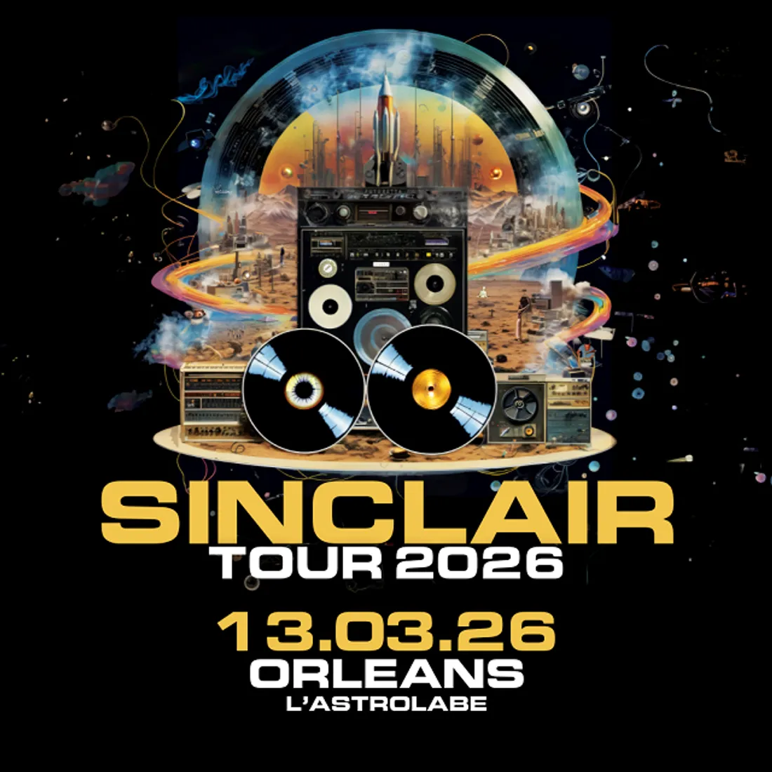 ORLÉANS (45) - Concert : Sinclair