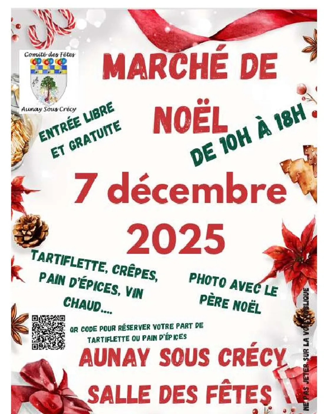 AUNAY-SOUS-CRÉCY - Marché de Noël