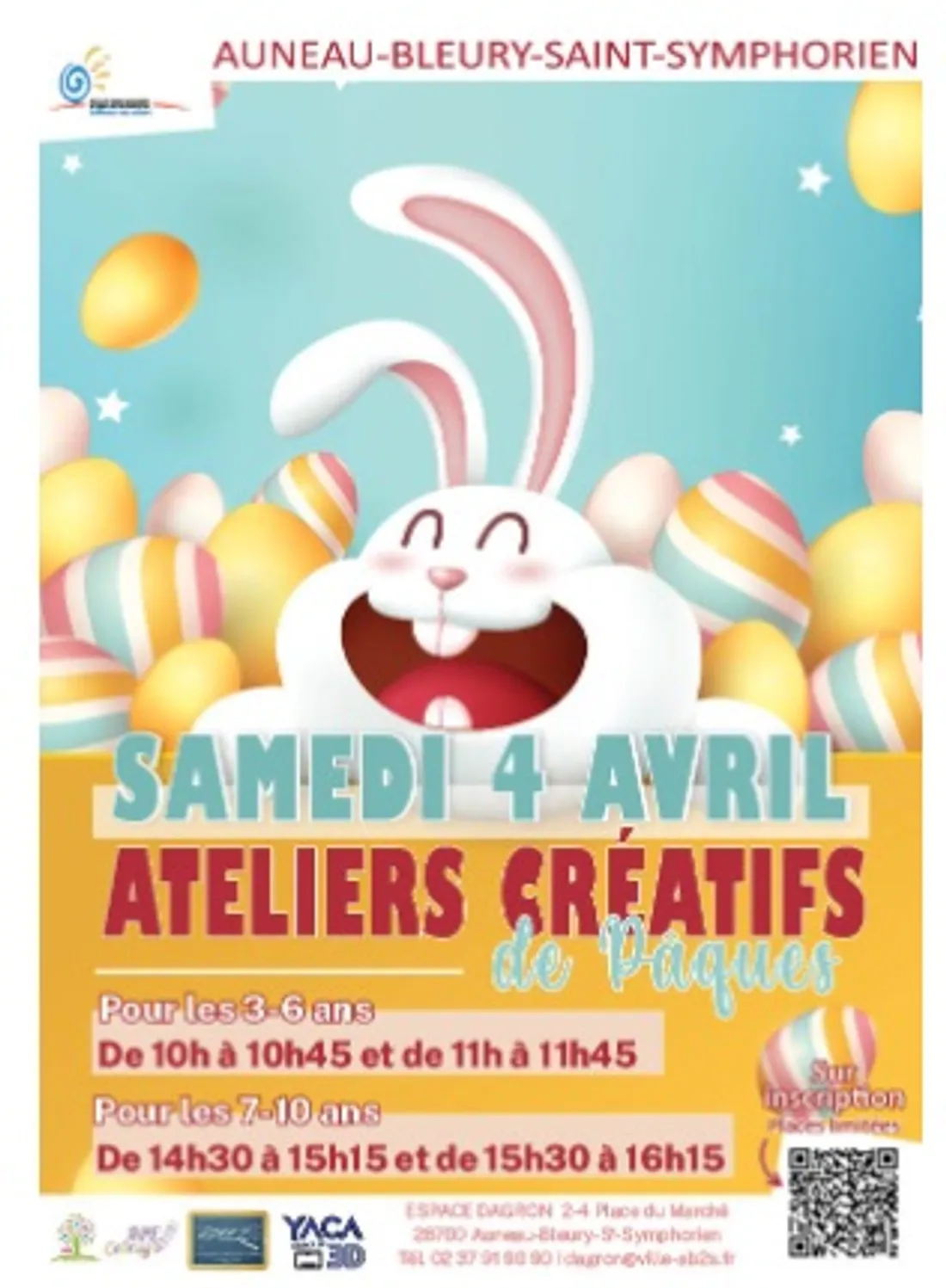 AUNEAU - Ateliers créatifs de Pâques