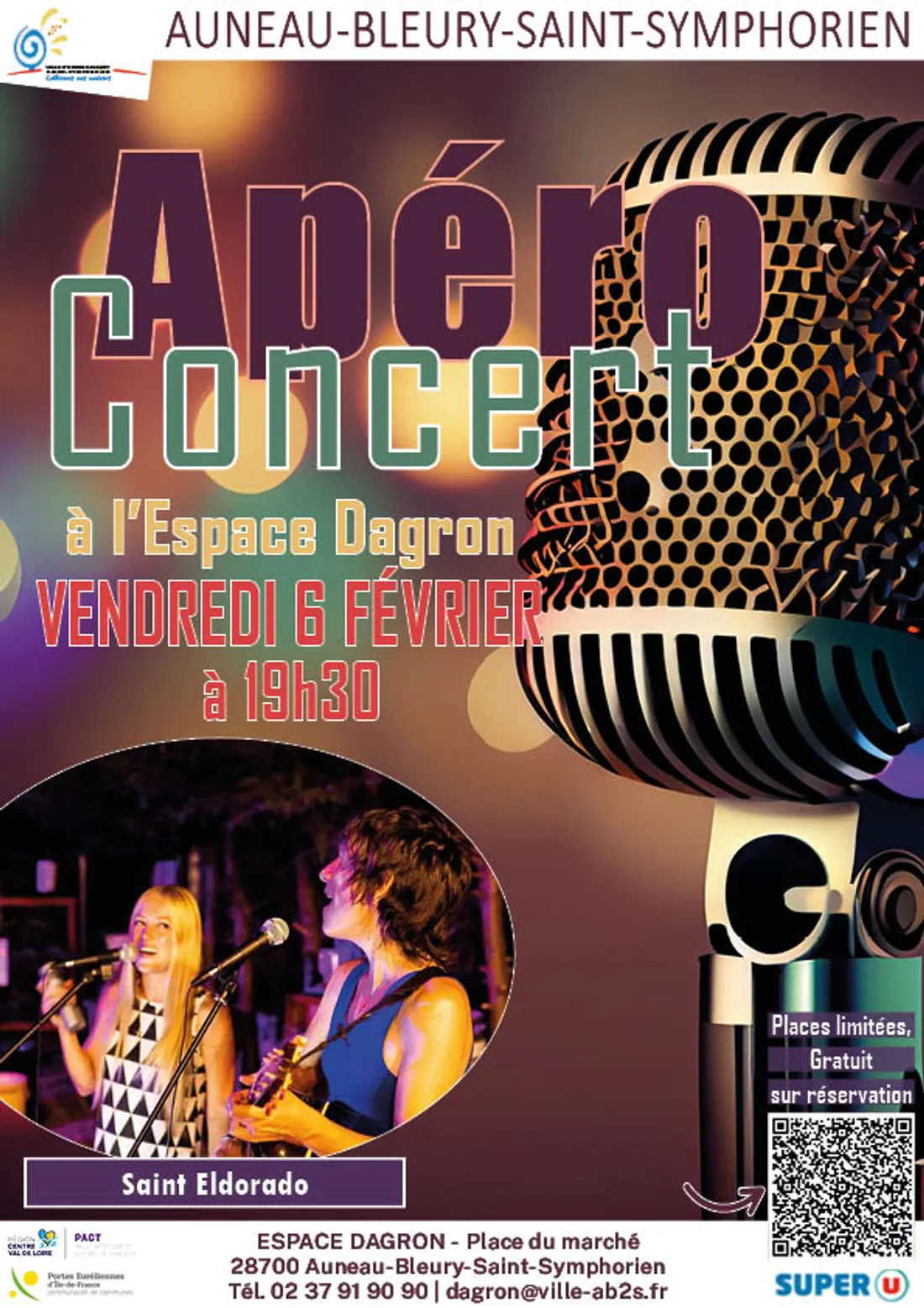 AUNEAU - Apéro concert : Saint Eldorado