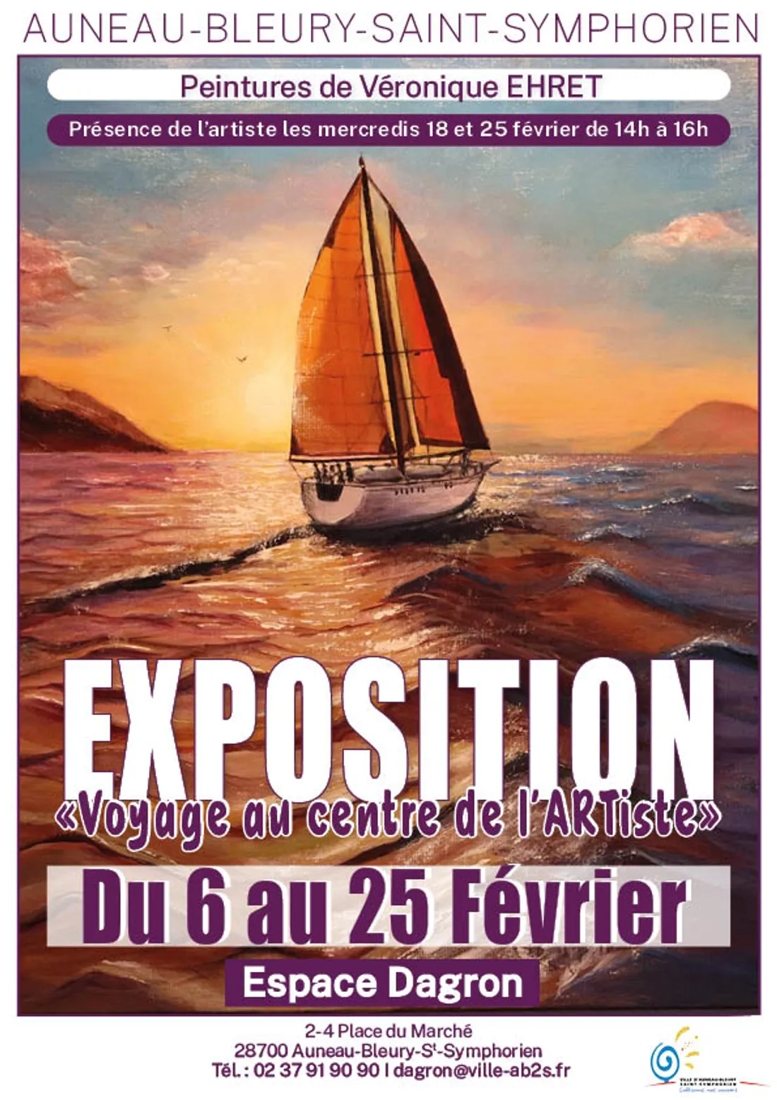 AUNEAU - Exposition : Voyage au centre de l'ARTiste