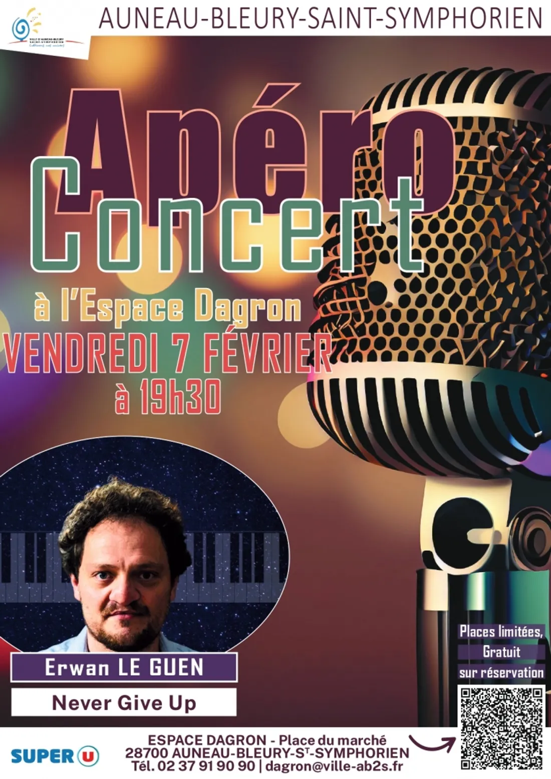 AUNEAU - Apéro concert : Erwan Le Guen