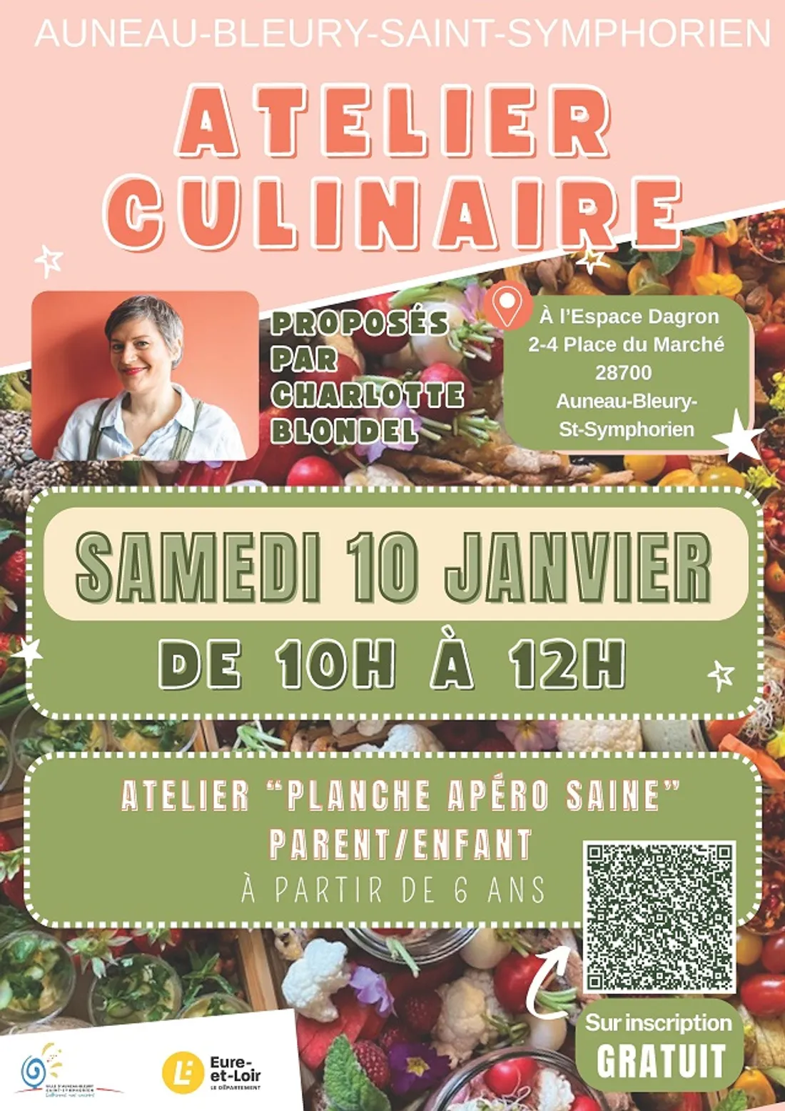 AUNEAU - Atelier culinaire Parent/enfant 