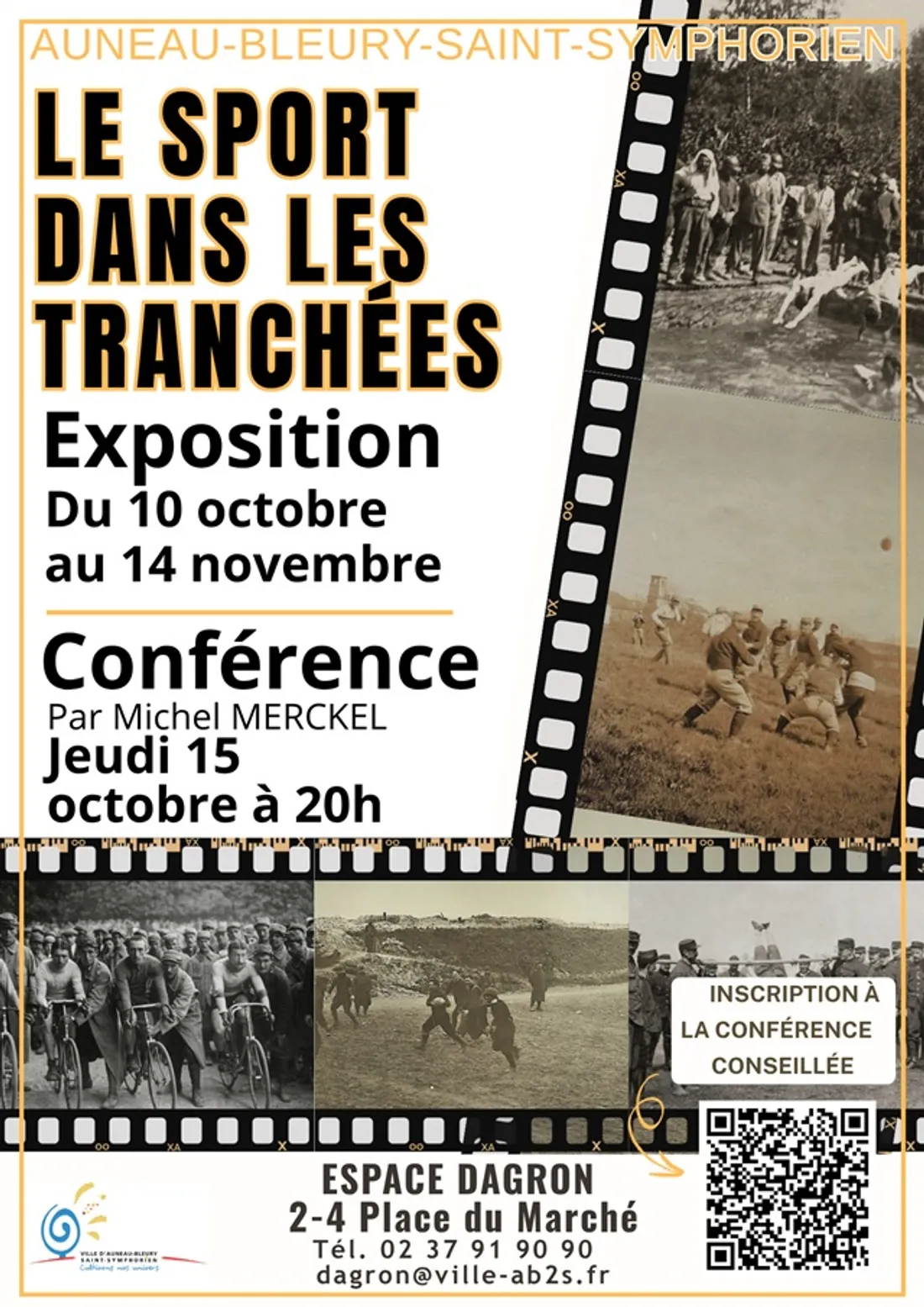 AUNEAU - Conférence : Le sport: un héritage inattendu de la Première Guerre mondiale