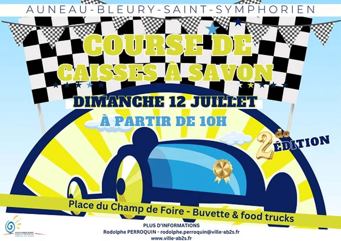 AUNEAU - Course de caisses à savon