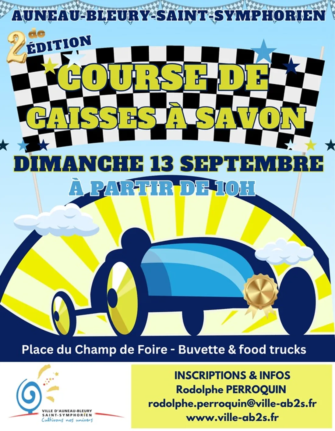 AUNEAU - Course de caisses à savon
