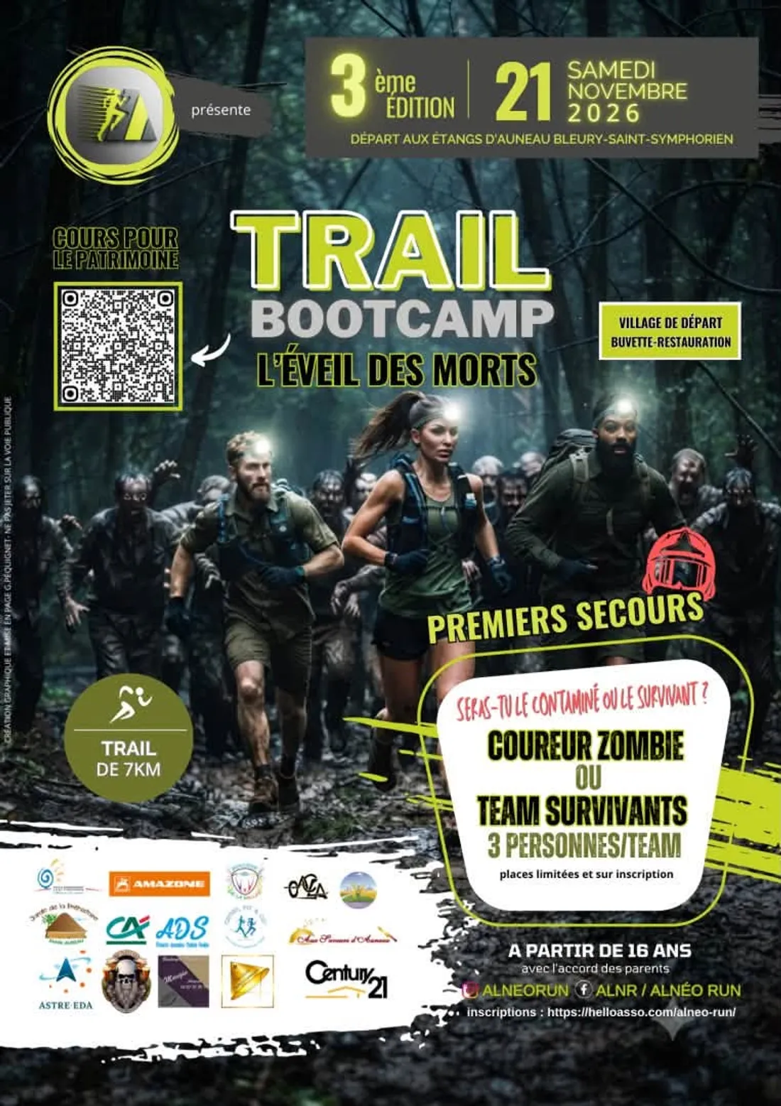 AUNEAU - Trail Bootcamp « L'Eveil des morts »