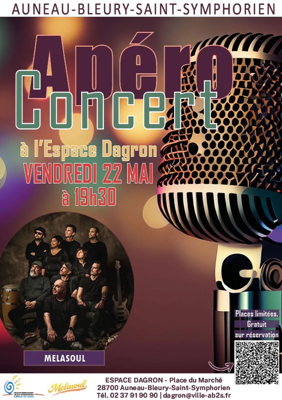 AUNEAU - Apéro Concert : Melasoul