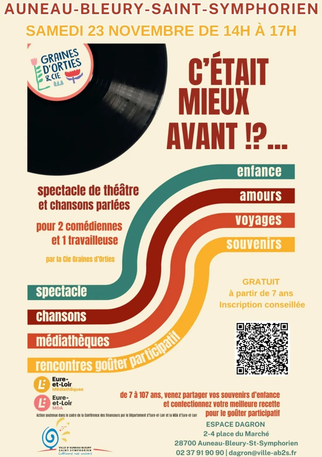 AUNEAU - Spectacle : C'était mieux avant?!...