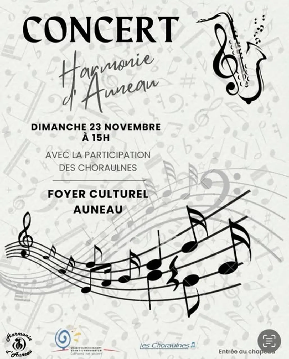 AUNEAU - Concert Sainte-Cécile