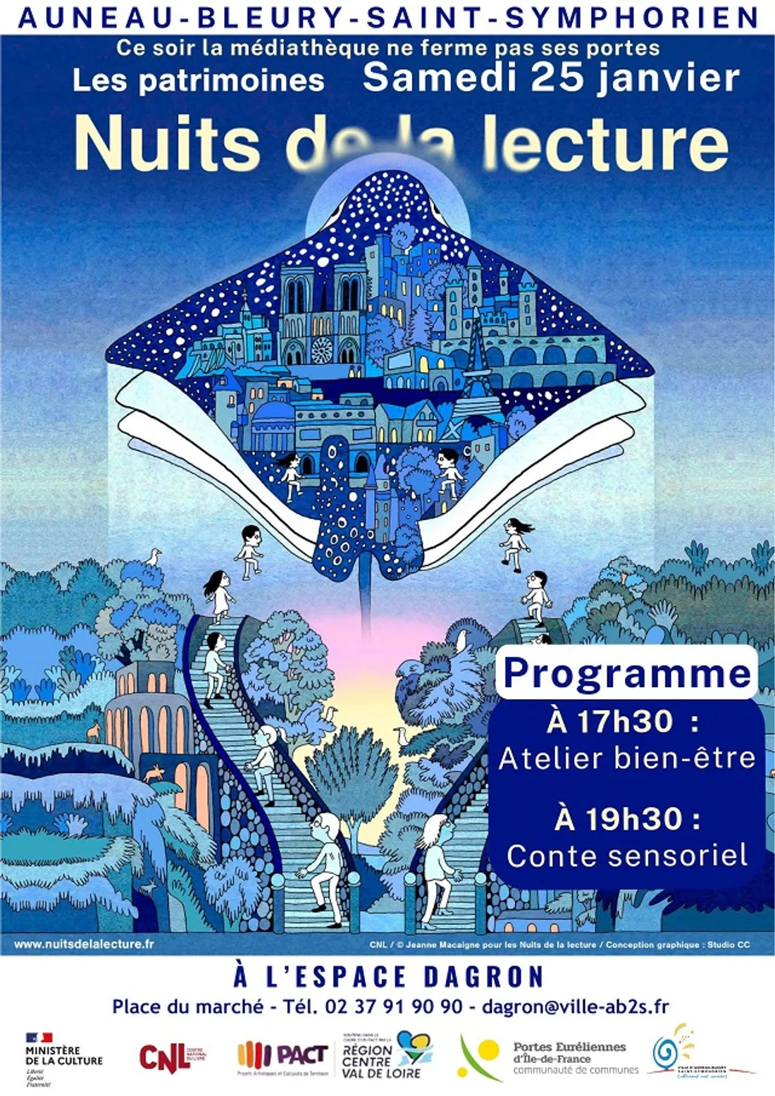 AUNEAU - Nuit de la lecture