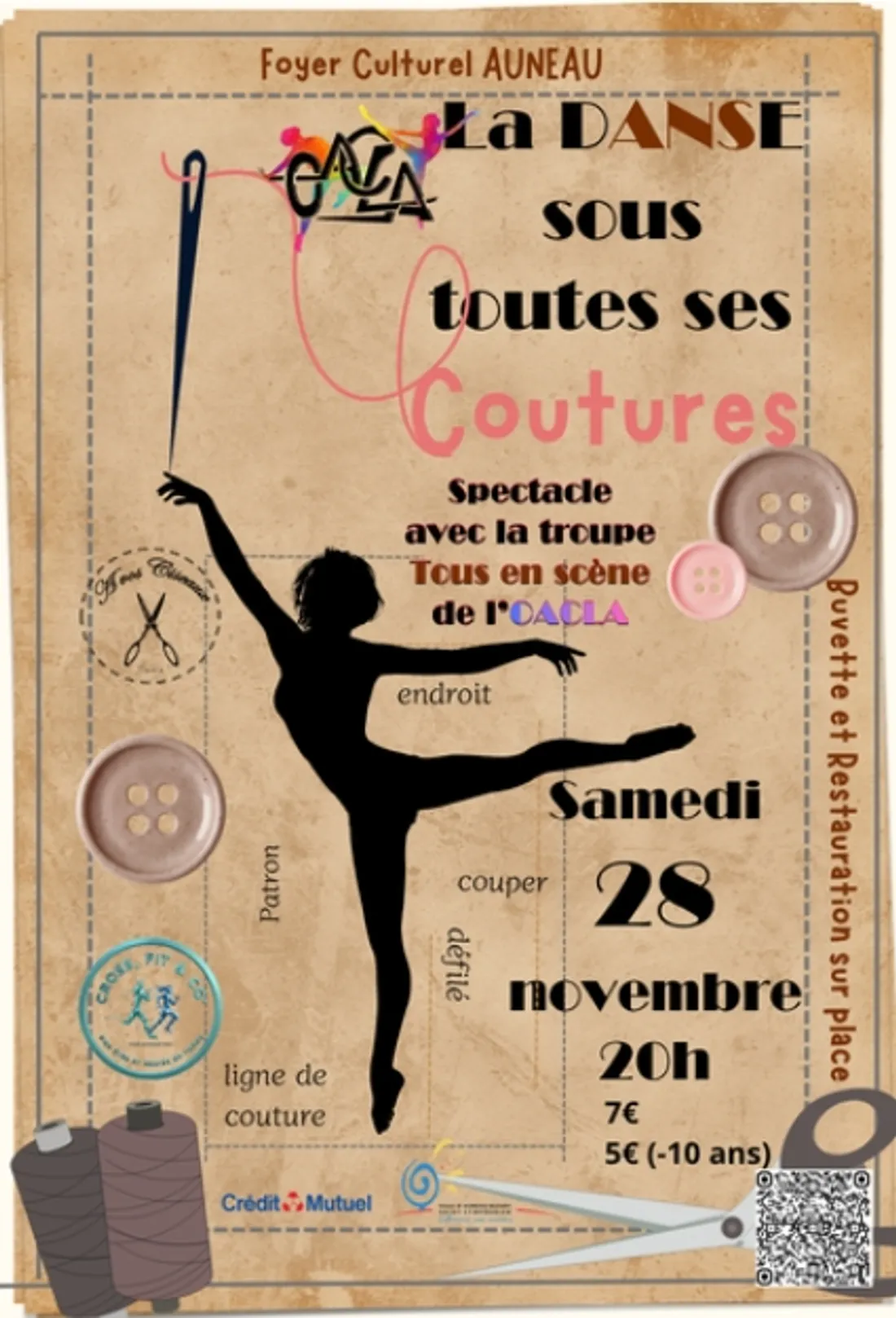 AUNEAU - Spectacle : La danse sous toutes ses coutures
