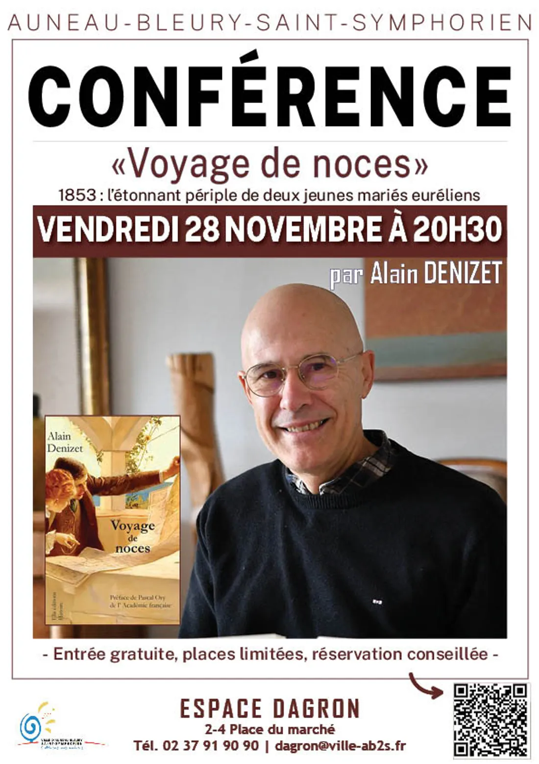 AUNEAU - Conférence : Voyage de noces