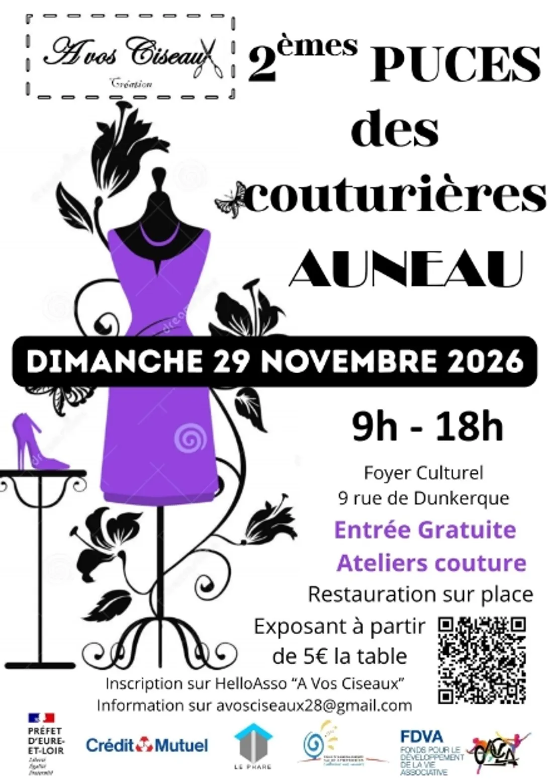 AUNEAU - Puces des couturières