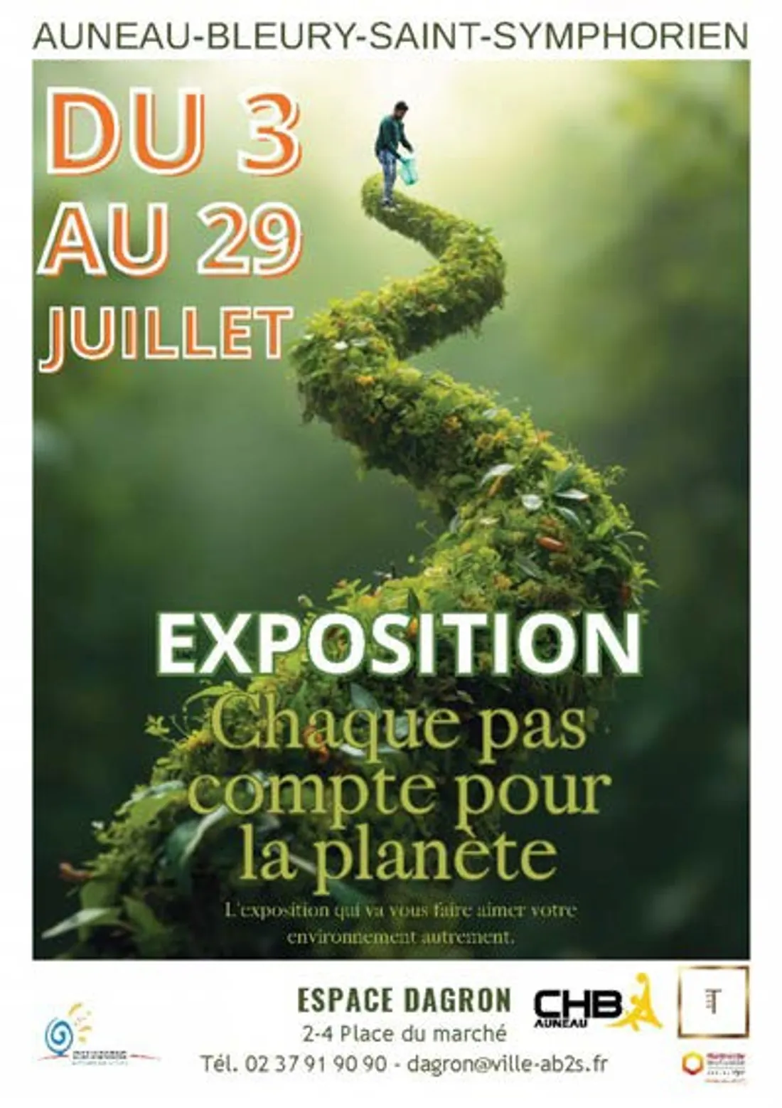 AUNEAU - Exposition : Chaque pas compte pour la planète