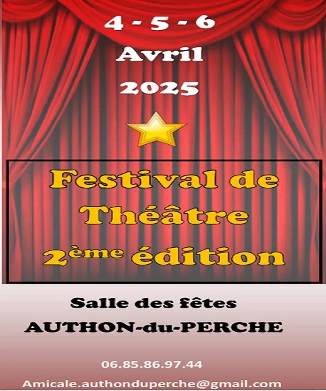 AUTHON-DU-PERCHE - Festival Théâtre
