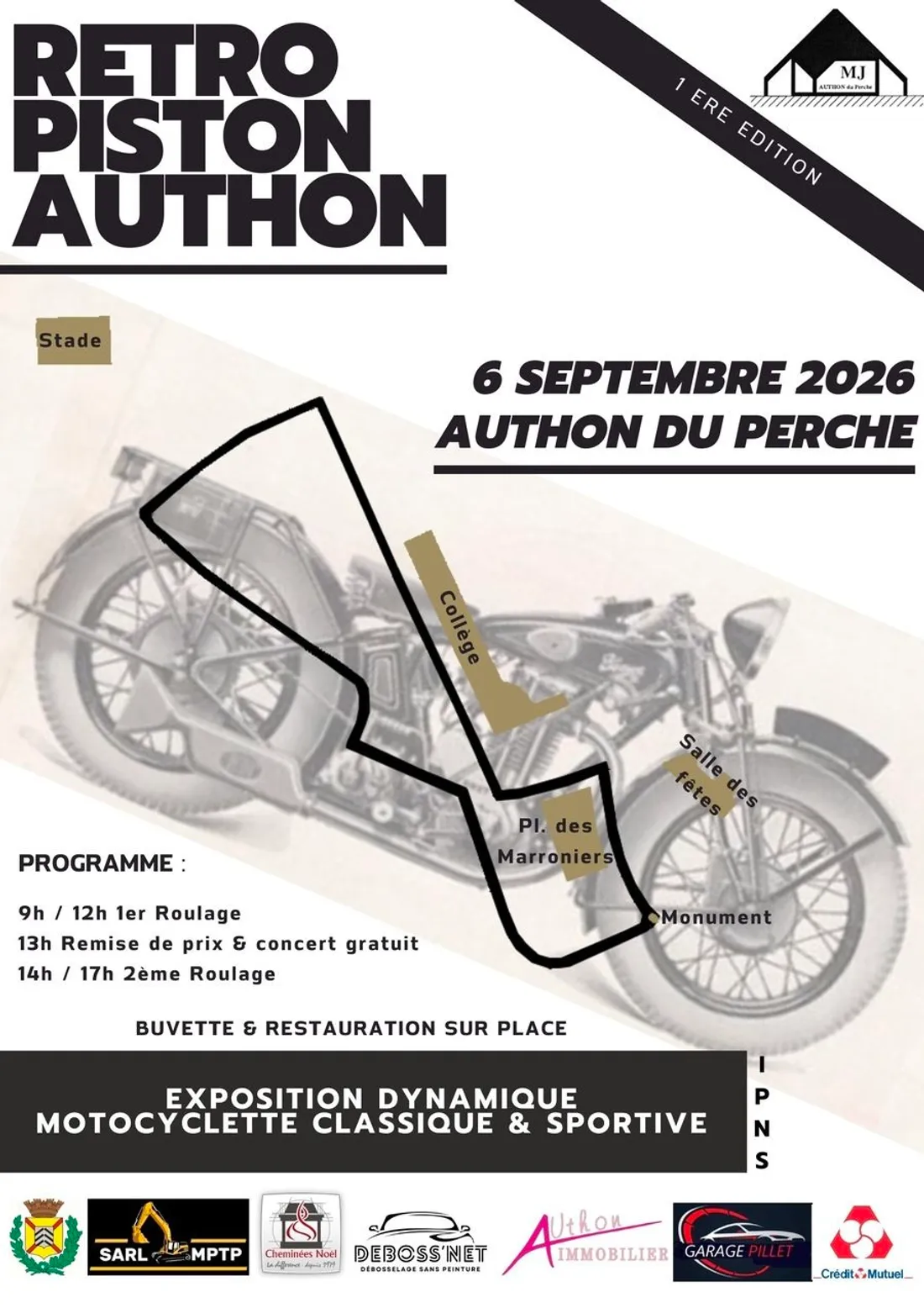 AUTHON-DU-PERCHE - Retro Piston Authon
