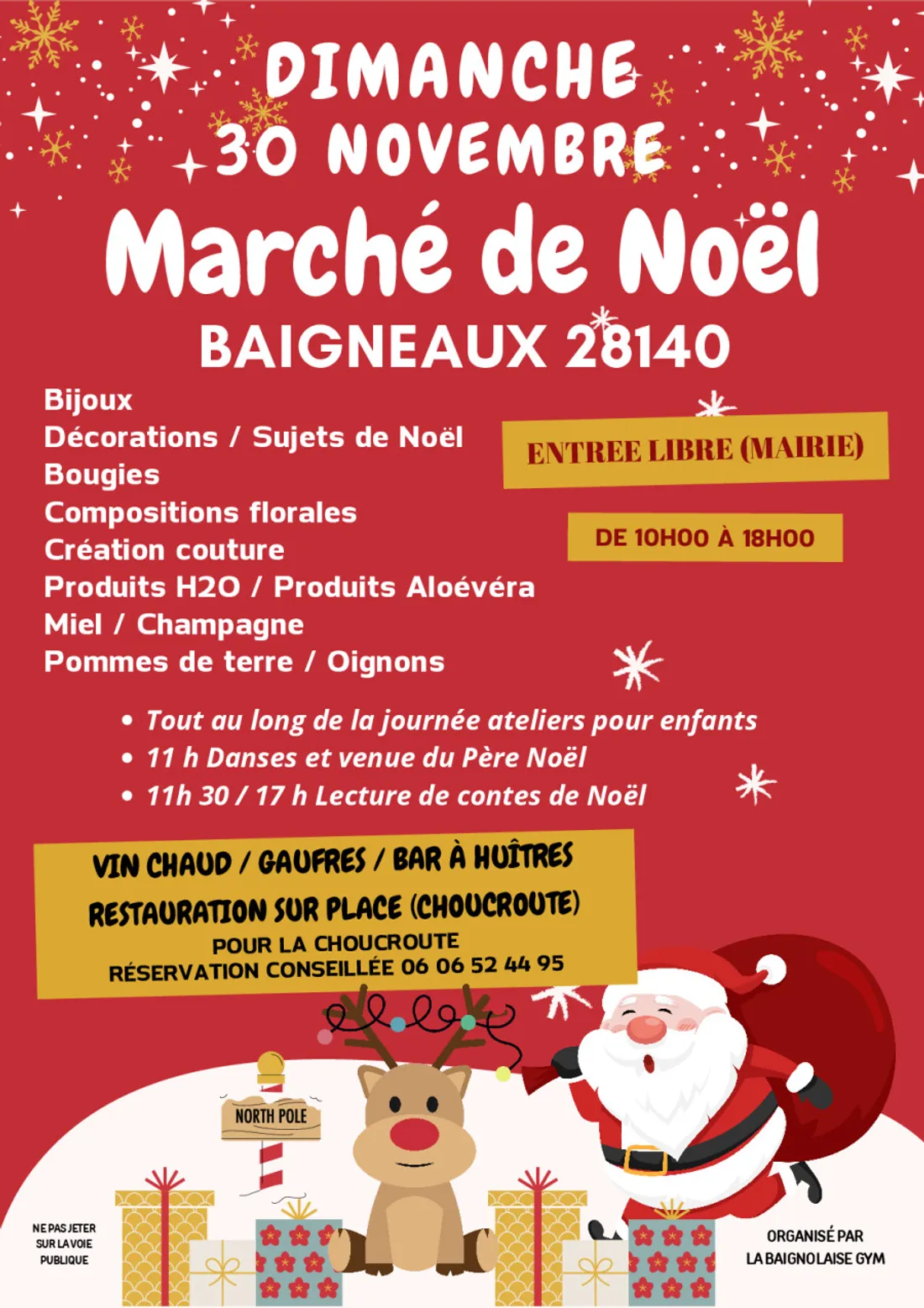 BAIGNEAUX - Marché de Noël