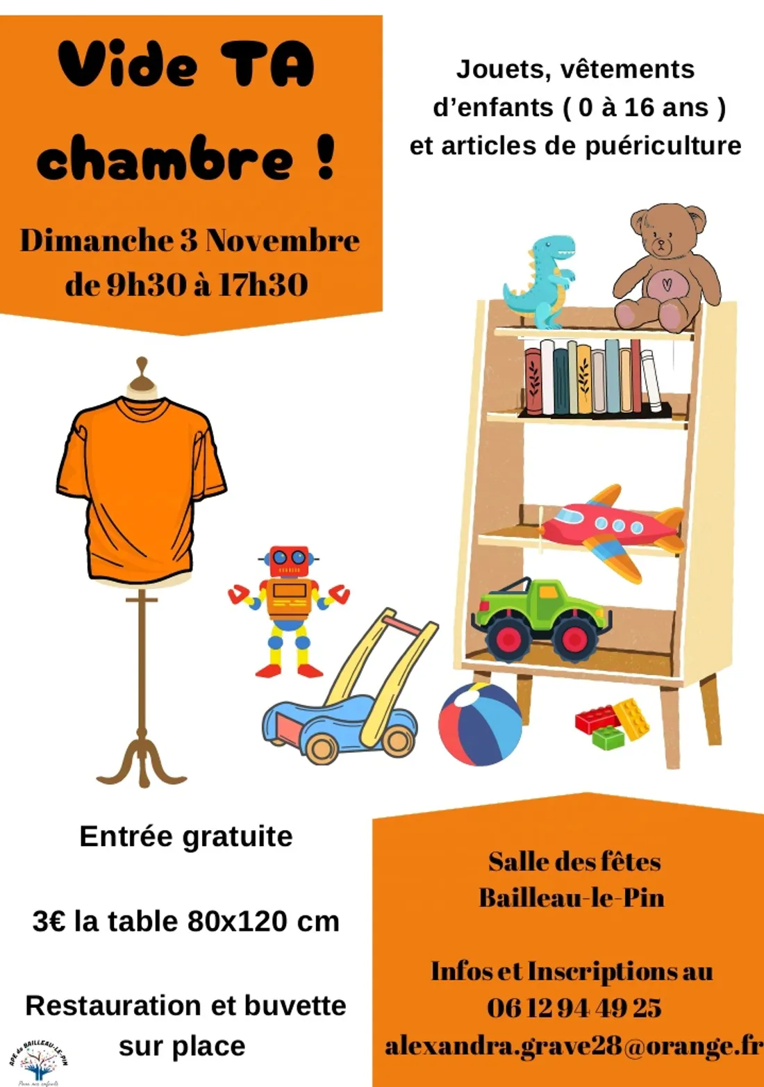 BAILLEAU-LE-PIN - Vide ta chambre