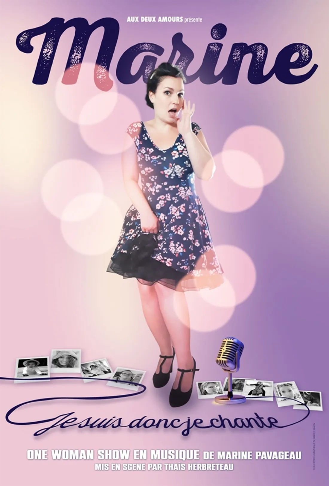 BAILLEAU-ARMENONVILLE - Spectacle musical : Marine PAVAGEAU, Je suis donc je chante