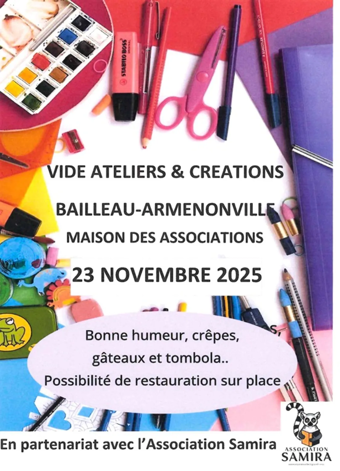 BAILLEAU-ARMENONVILLE - Vide atelier & Créations