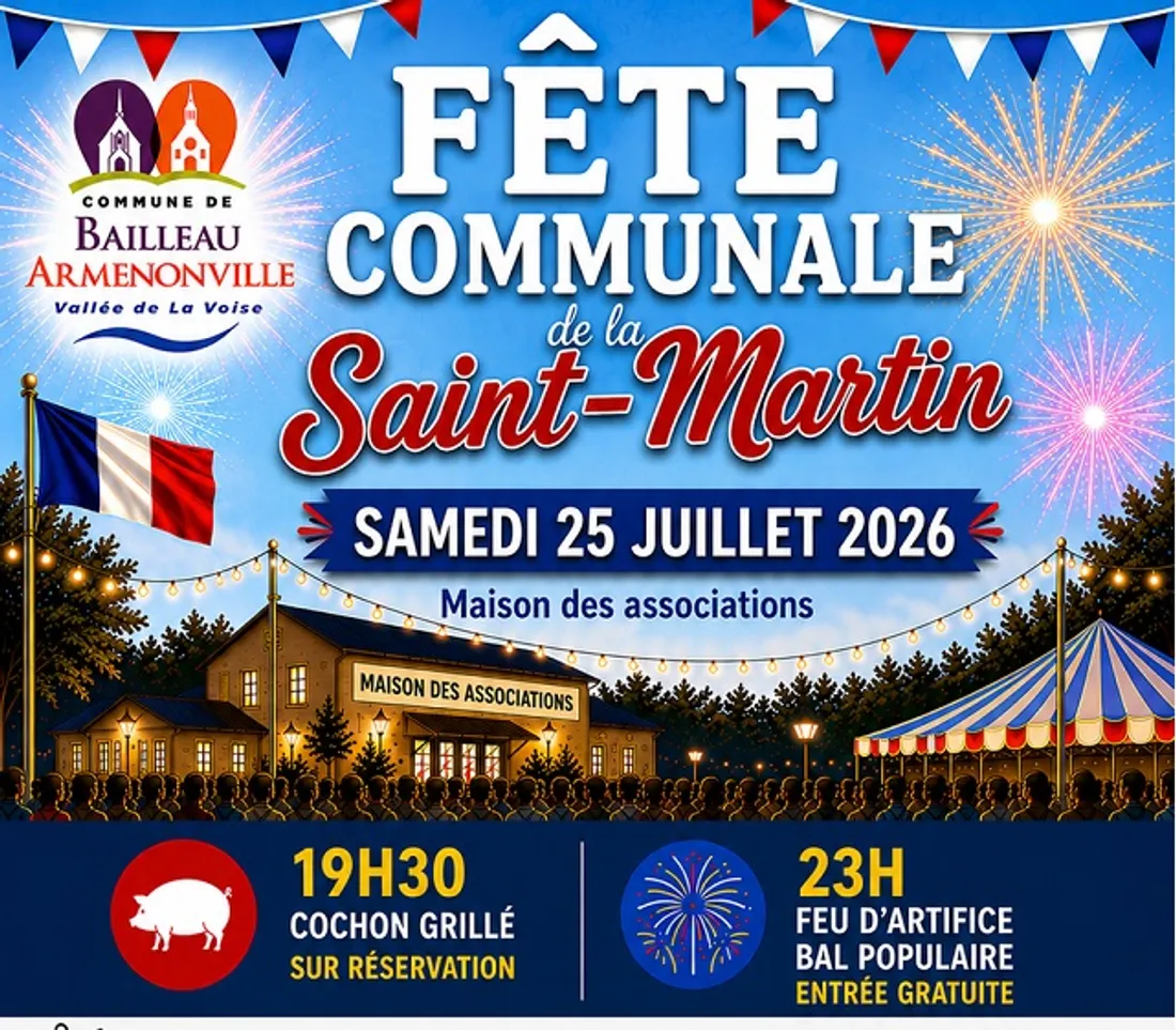 BAILLEAU-ARMENONVILLE - Fête communale de la Saint Martin