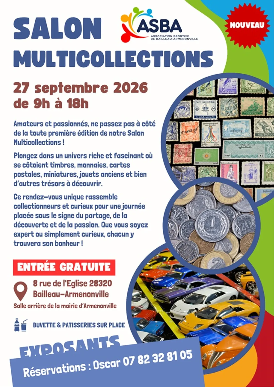 BAILLEAU-ARMENONVILLE - Salon multicollections
