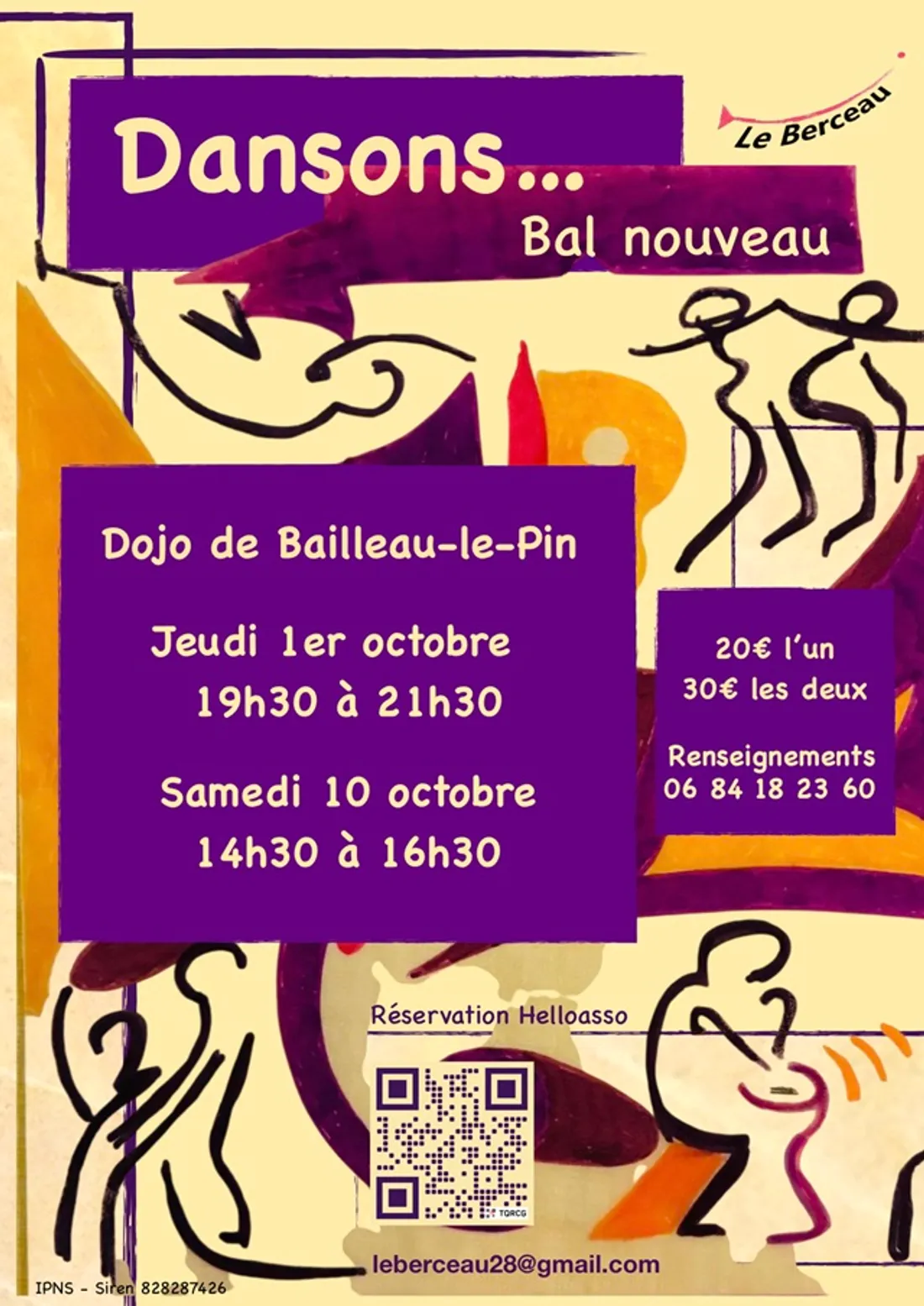BAILLEAU-LE-PIN - Dansons... Bal nouveau