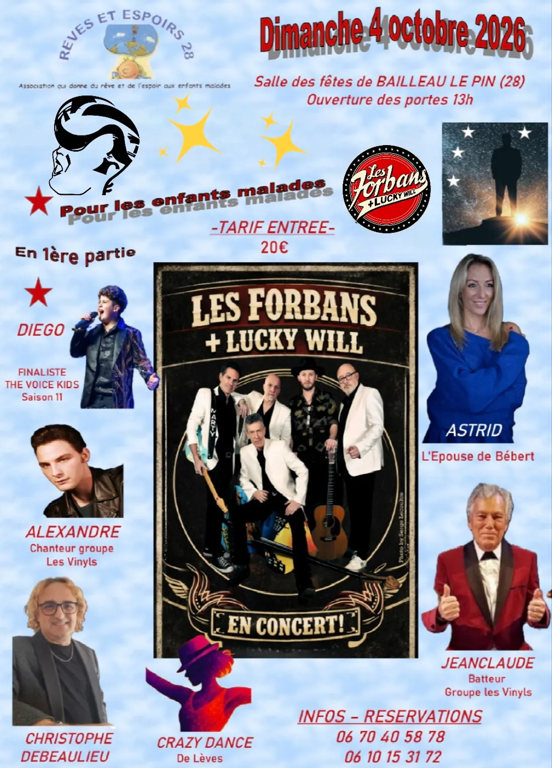 BAILLEAU-LE-PIN - Hommage à Bébert des Forbans
