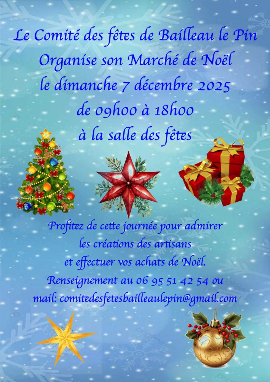 BAILLEAU-LE-PIN - Marché de Noël