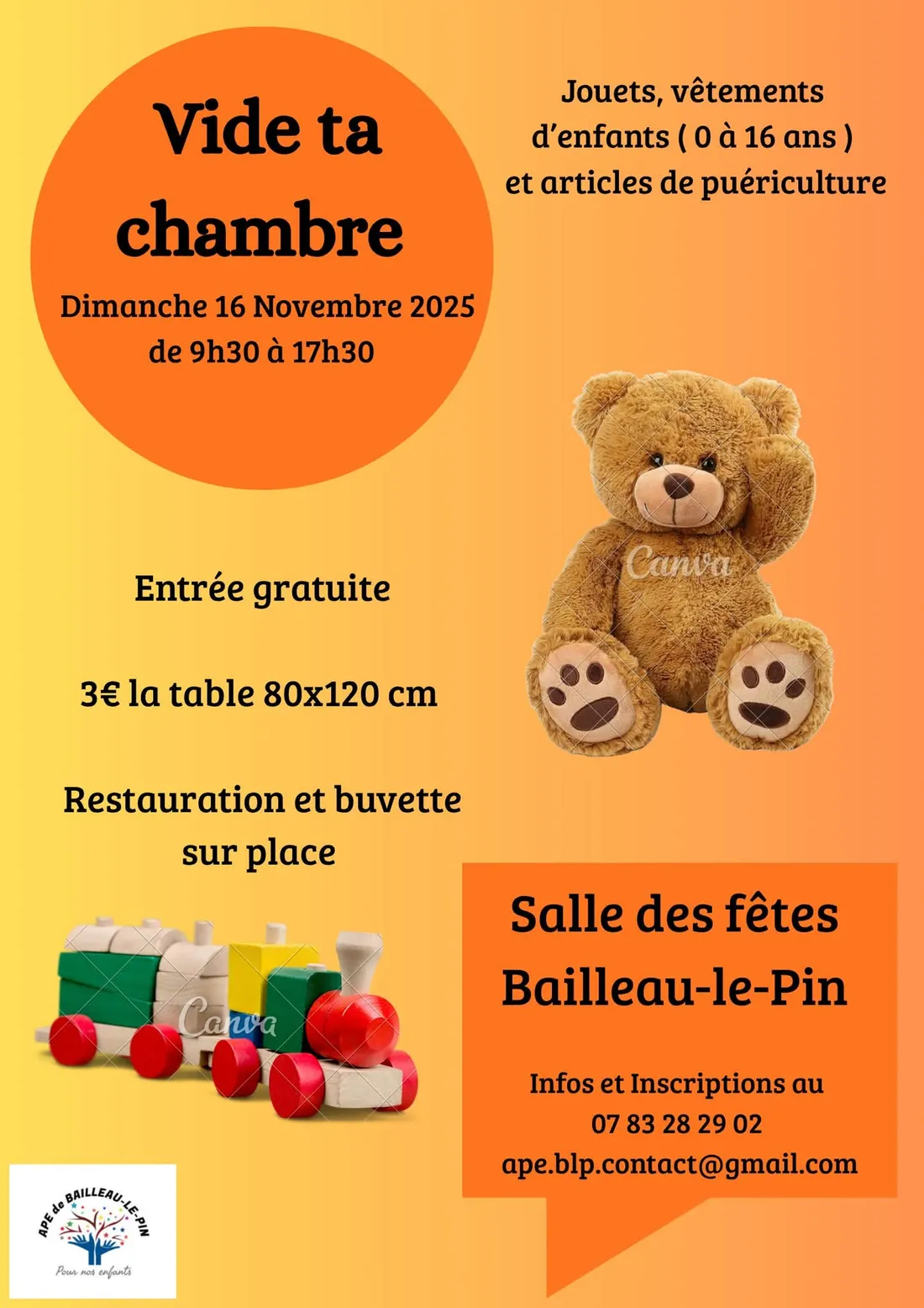 BAILLEAU-LE-PIN - Vide ta chambre