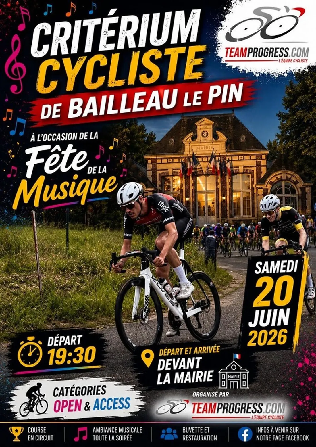 BAILLEAU-LE-PIN - Course cycliste