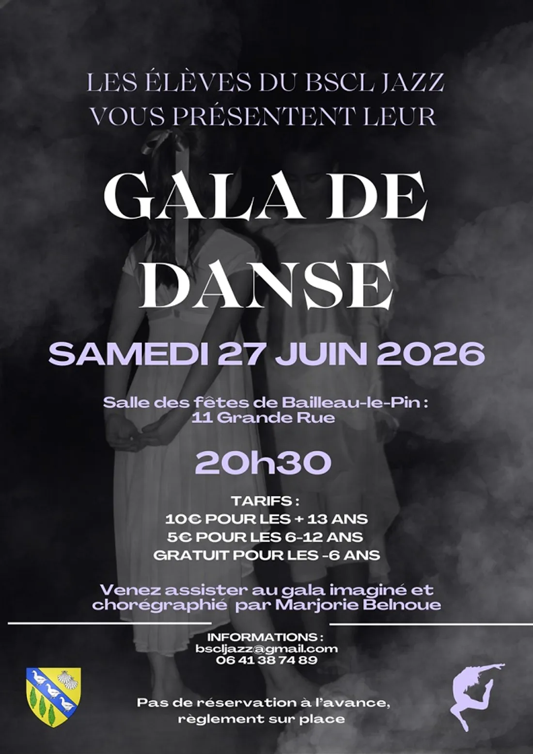BAILLEAU-LE-PIN - Gala de danse des élèves du BSCL Jazz